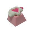 thumbnail image 1 of Altura rosada del modelo R4 del corazón de las teclas Pbt del perfil del OEM de Keycap de Diy para el interruptor Mx, 1 of 2
