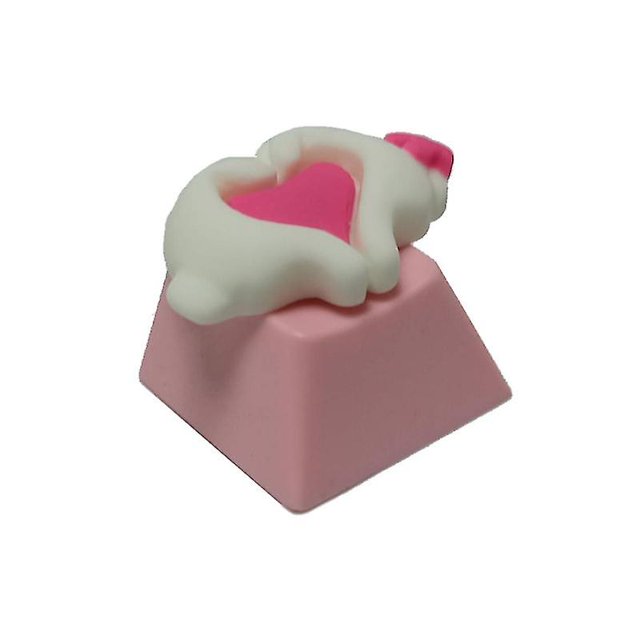 Altura rosada del modelo R4 del corazón de las teclas Pbt del perfil del OEM de Keycap de Diy para el interruptor Mx