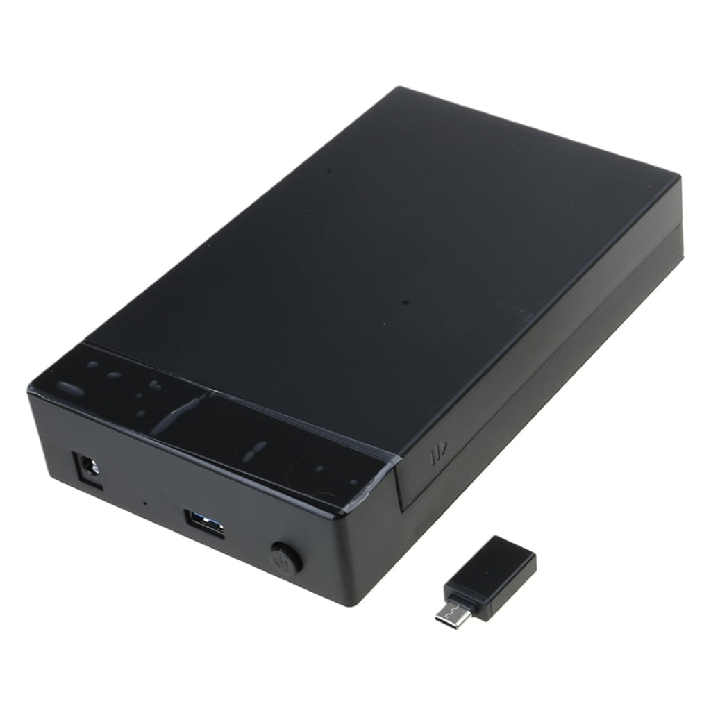 Zeiwohndc Externals Enclosure for 2.5/3.5inch SATA3.0 , USB 3.0 2.0 with UASP Acceleration