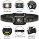 thumbnail image 2 of Linterna frontal LED recargable por USB tu un potente impermeable para acampar andar en bicicleta, 2 of 5