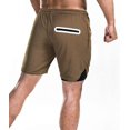 thumbnail image 2 of Men's 2 in 1 Running Sport Shorts, Lightweight, Gym, Training, Quick Drying, 2 of 3