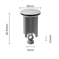 thumbnail image 3 of Simplified Installation with This User Friendly 40mm Wash Basin Stopper Design With screws, 3 of 9