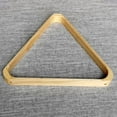thumbnail image 2 of Mosiee Wooden Billiard Triangle Rack For Both Sizes Of Pool Balls And Elegant, 2 of 6