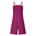 thumbnail image 7 of NMMUED Short Rompers for Women Casual Romper One Piece Jumpsuits for Women Overalls for Women Loose Fit Womens Rompers for Summer, Purple XL, 7 of 7