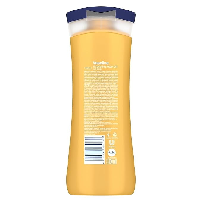 Vaseline Intensive Care Nourishing Argan Oil Lotion, 72h Protection, 400ml