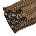 thumbnail image 3 of Fridja Fashion Hair Long Clip In Hair Extensions Full Head Straight Wig, 3 of 4