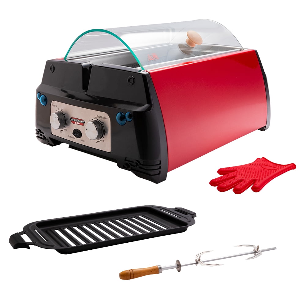 Kitchen Chef Indoor Smokeless Rotisserie Grill (SRG) Multi Functional