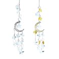 thumbnail image 1 of Wdftyju 2 uds campanas de viento de cristal adornos Metal estrella Luna ventana jardín colgante colgante Wdftyju 6ud5xj3rg2px0wf7, 1 of 8