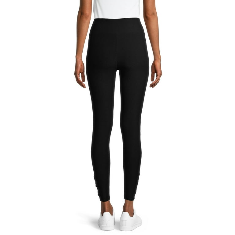 Felina Sueded Athleisure Performance Legging (2-Pack) Womens Leggings  w/Slimming Waist Band Style: C3690RT (X-Large, Black) at  Women's  Clothing store