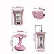 thumbnail image 5 of Juego De Accesorios De Baño De 5 Piezas, Colección De Juego De Baño Con Dispensador De Jabón, Soporte Para Cepillo De Dientes, Vaso Y Jabonera (Rosa), 5 of 5
