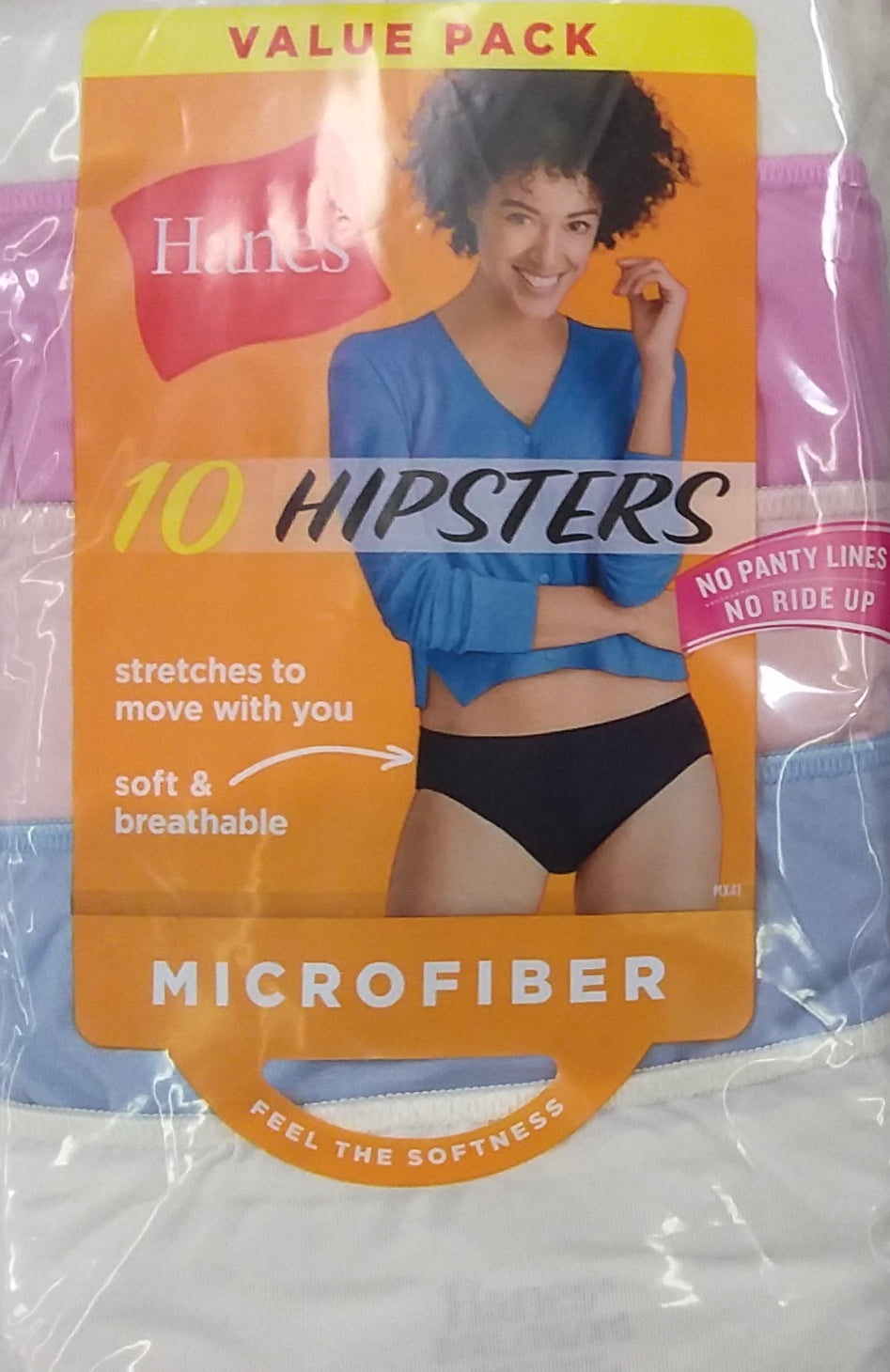 hanes microfiber panties