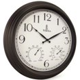 thumbnail image 1 of Reloj de exterior Lovely Home Essentials 46 cm resistente al agua, 1 of 9