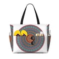 thumbnail image 1 of Fotbe Mandala Bolsa de Viaje para Playa - Resistente al Agua, Bolsa Tote de Gran Capacidad y Ligera con 7 Bolsillos para Mujeres y Hombres, 1 of 7