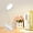 White, variant on YIMWNYI Clip Desk Light Portable Reading Lamp USB Rechargeable Bedside Night Light Energy-saving LED Desk Lamp With Flexible Gooseneck For Home Office Bedroom