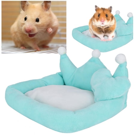 Gupbes Hamster Sofa Bed, Mini Plush Crown Pet Sleeping Sofa, Pet For ...