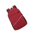 thumbnail image 1 of 14inch Computer Bag Universal PC Accessory Solid Color USB Color Appearance Zipper Port Zipper Laptop Backpack Laptops Holders Computers Accessories Red, 1 of 9