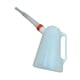 thumbnail image 3 of Jarra de medición de aceite, olla universal con tapa, fugas resistentes con dispensador de aceite automotriz de boquilla para el automóvil de 4L, 3 of 8