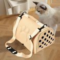thumbnail image 3 of Bolsa de viaje plegable compacta para mascotas, bolsa de viaje transpirable 52cmx32cmx32cm Yuyangstore Portador de viaje portátil, 3 of 6