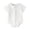 White, variant on Zpanxa Newborn Girl Onesies Peter Pan Collar Cotton Short Sleeve Summer Bodysuit with Snap Crotch White 3-6 Months