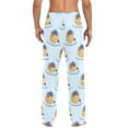 thumbnail image 4 of FORMRS Mens Pajama Pants with Pockets Cotton Sleepwear Lounge Bottoms Sizes S-2XL, Blueberry Pancake Pattern, 4 of 7