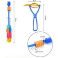 thumbnail image 2 of Juguetes voladores de helicóptero, 15 piezas de helicóptero ligero volador LED Catapult Heli Launcher Elastic Powered Sling Shot - Múltiples estilos Namotu LN-2050, 2 of 7