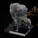 thumbnail image 2 of Claro soporte de exhibición de acrílico de tres piernas soporte Base de estantería para minerales ejemplares de roca Geode Agate piezas grande Yotijar soporte de exhibición de acrílico, 2 of 9