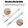 thumbnail image 6 of BEUKING Blackhead Remover Pimple Popper Tool, Double-Ended Hidden Acne Needle, Ultra-Fine Stainless Steel Extraction Tool for Facial Acne Whitehead Milia, 6 of 7
