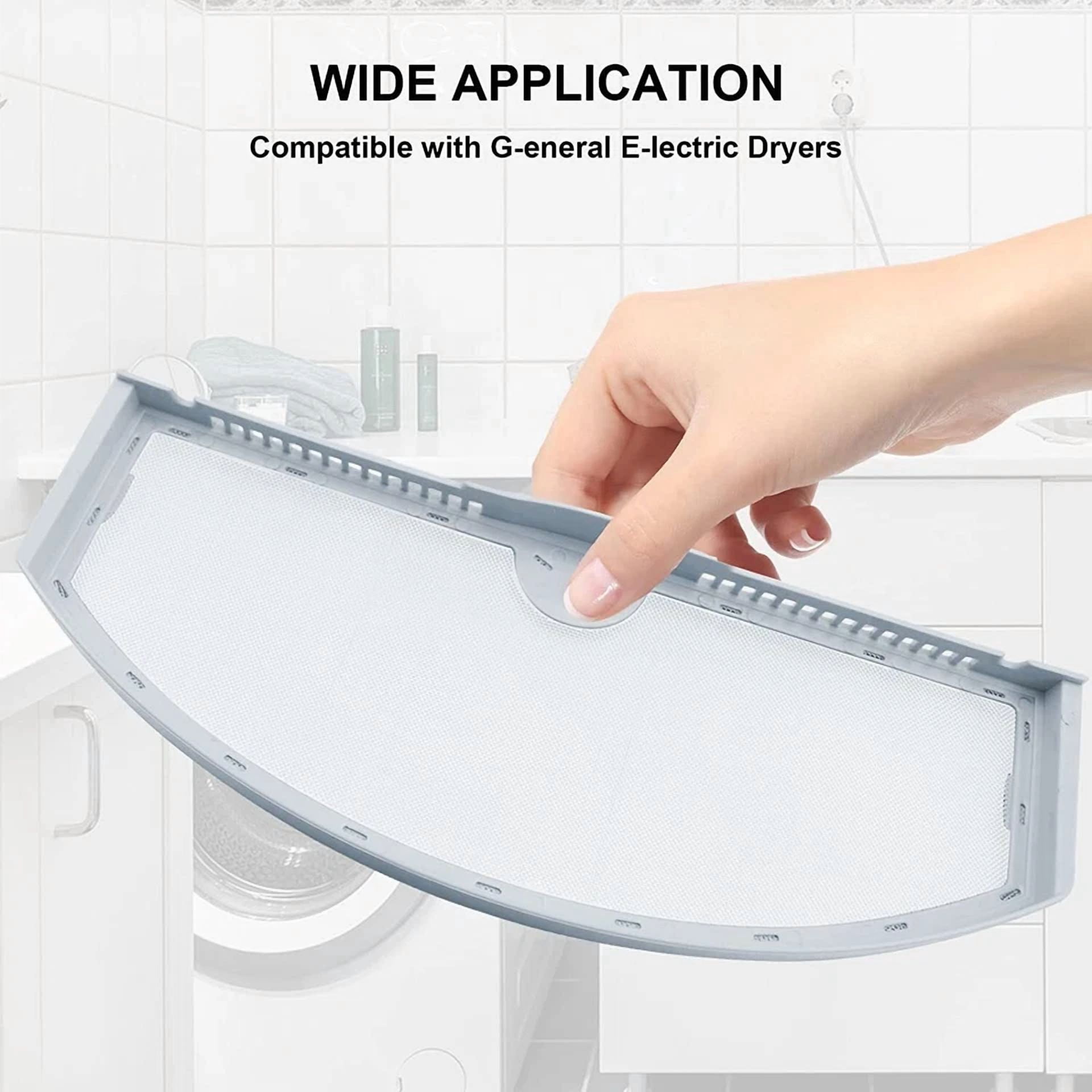 CIRCLE- Dryer Lint Traps Exhaust Filter Screen Gtd65Ebpl1Dg Gtd72Gbpn0Dg Gtd65Ebsj4Ws