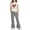 Black, variant on 2 Piece Outfits for Girls Love Printed Short Sleeve T-Shirt and Flared Pants Lounge Set Girls Summer Clothes Orange 7-8 Years