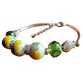 thumbnail image 1 of Bracelet pour Femmes Bracelet en Céramique Perle Bracelet Réglable Bracelet à Revers, 1 of 7