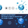thumbnail image 4 of Adhesivos de pared Robmoda que brillan en la oscuridad con estrellas para techo, 4 of 7