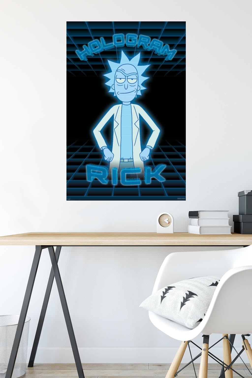 Rick And Morty - Hologram Rick Wall Poster, 22.375" x 34"