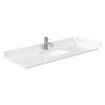 thumbnail image 4 of Wyndham Collection Miranda 54" Wood&Metal Single Bathroom Vanity in Gray/Nickel, 4 of 7