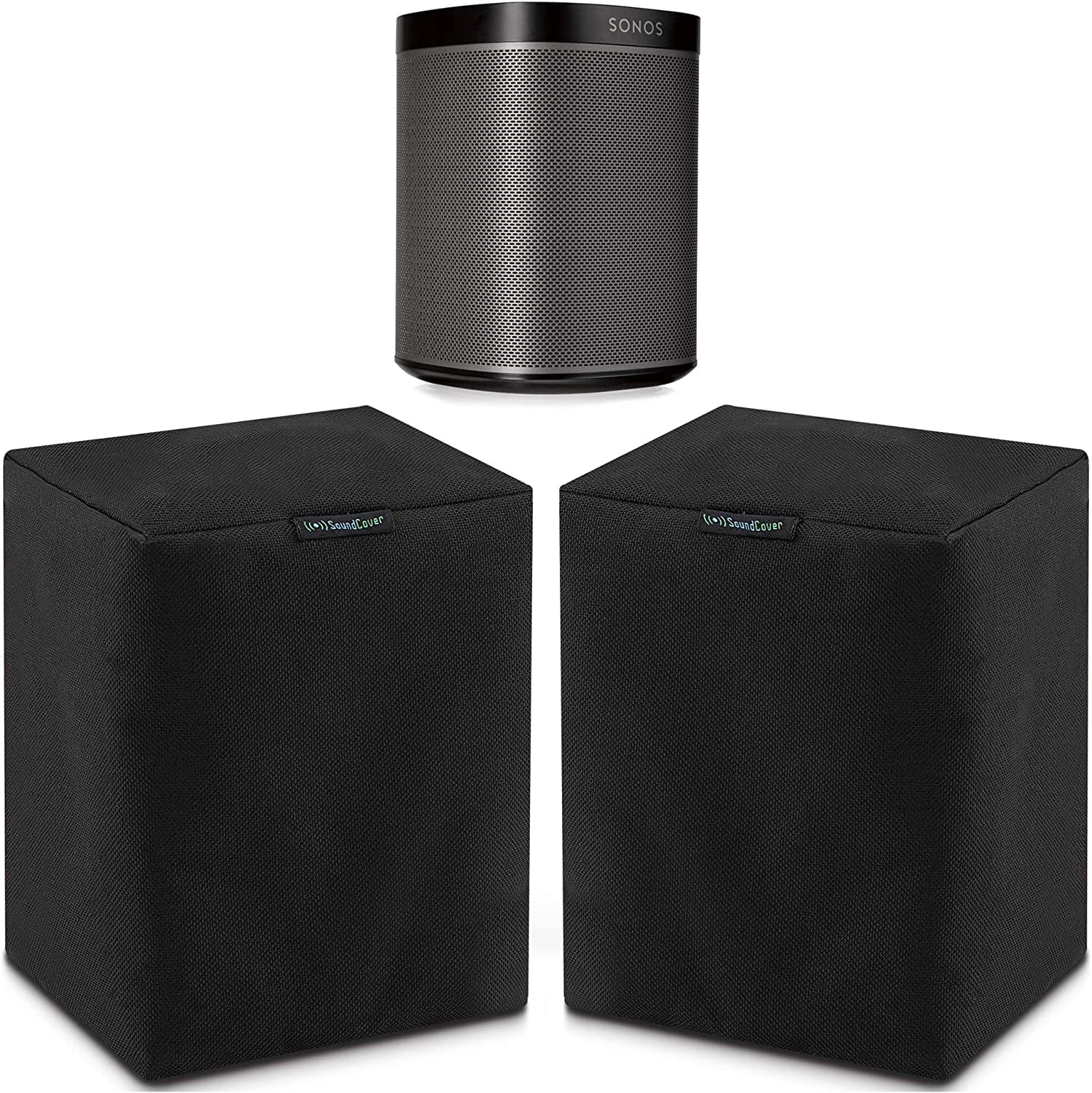 Black Heavy Duty Outdoor Sonos - Protection for Your Sonos Sonos One & Sonos One SL Speakers - Walmart.com