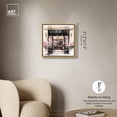 thumbnail image 5 of Jewelry Store Front Canvas Floral Glam Art by Art Remedy, Gold Frame, 20" x 20", 5 of 7