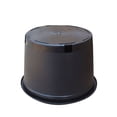 thumbnail image 2 of Nursery Container Injection Molded Pot Fit For Plants Soil Growers or Hydroponics, Black, 2 of 5
