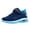 NAVY, variant on NEWMALL Kids Boys and Girl Running Shoes Comfortable Fashion Light Weight Slip on Cushion, Sizes 13-6