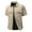 Khaki, variant on Afdoent Shirt For Men Male Casual Slim Fit Shirts With Button Pocket Everyday Wear For Spring Summer Casual Vacation Top