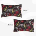 thumbnail image 4 of Bixox Vintage Gaming Printed Pillow Protector,Super Soft Ideal for Home,Guests,Rentals - 20"x30", 4 of 8
