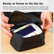 Greater Goods Bluetooth Blood Pressure Monitor, Upper Arm Cuff, App Compatible, 120-Reading Memory, Carrying Case Included