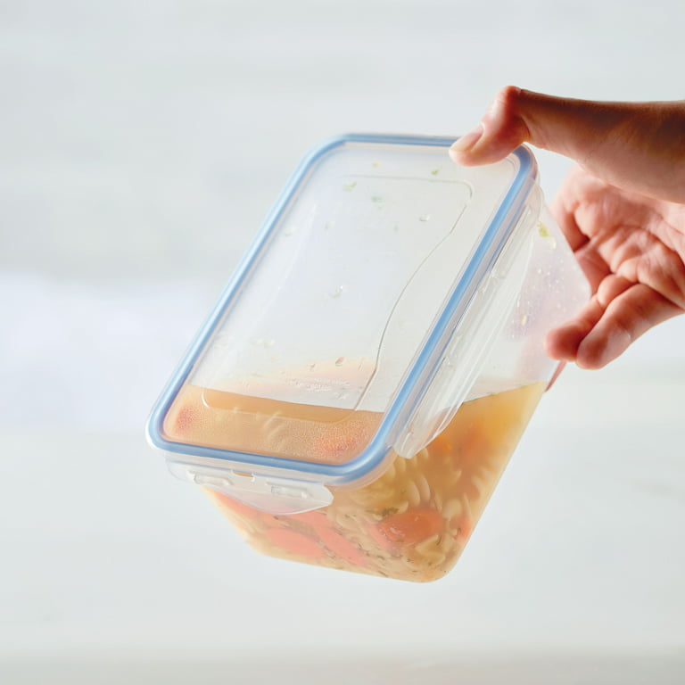 Lustroware Rectangular Food Storage with Silicone Seals
