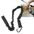 thumbnail image 4 of Nylon Kayak Paddle Rope Leash With Elastic Coiled Straps For Canoe, Boat, Surf Board, Fishing Rod, 4 of 8