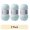 Parrot Multi, variant on (3 pack) Skinny Chenille Multi Yarn by Loops & Threads - Yarn for Knitting - Crochet - Weaving - and Arts & Crafts - Toucan Multi - Polyester - 7.7 oz
