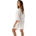 thumbnail image 2 of Riviera Sun Tunic Dresses for Women 21821-BLK-L (3X Plus, White), 2 of 3