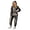 Silver#9527, variant on BOOMNY Halloween Womens Jumpsuit Gothic Hallowmas Skeleton Graphic Long Sleeve Hooded Pjs Jumpsuit Cozy Warm Loungewear Homewear