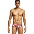 thumbnail image 2 of JOCKMAIL Men's Underwear Briefs Playful Printed briefs Ice Silk Sexy Low Waist Underwear, 2 of 9