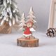 thumbnail image 1 of Regalo de Navidad 2023, decoración de escritorio de Navidad, árbol de Navidad de madera, regalos de Papá Noel, adornos, 1 of 4