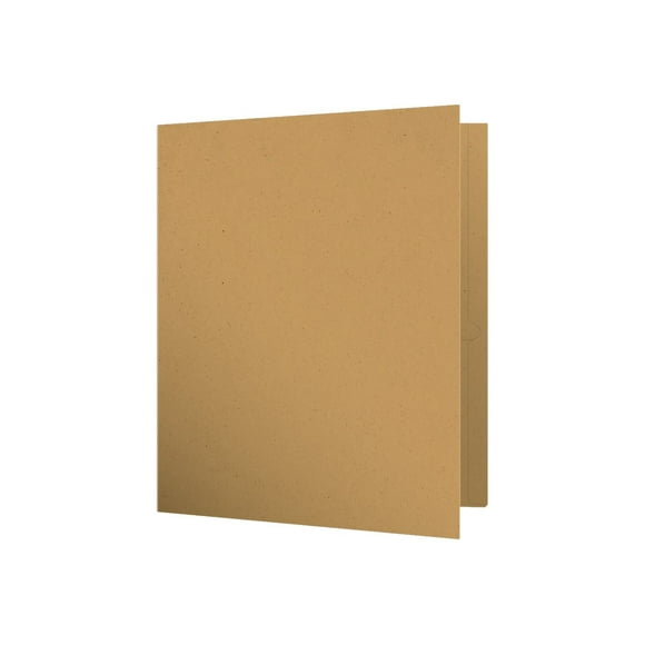 Oxford Earthwise - Dossier de Poche - 2 Étagères - pour Lettres - Capacité: 100 Feuilles - Naturel (Lot de 25)