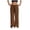 Coffee, variant on Women's Sequin Sparkle Wide Leg Pants with Elastic Waistband Stretchy High Waist Sparkle Fashion Trousers Coffee 2XL