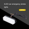 thumbnail image 1 of Emergency Lamp,4 LED Car Truck Hazard Strobe Warning Light Truck Beacon Innovative Solution, 1 of 11